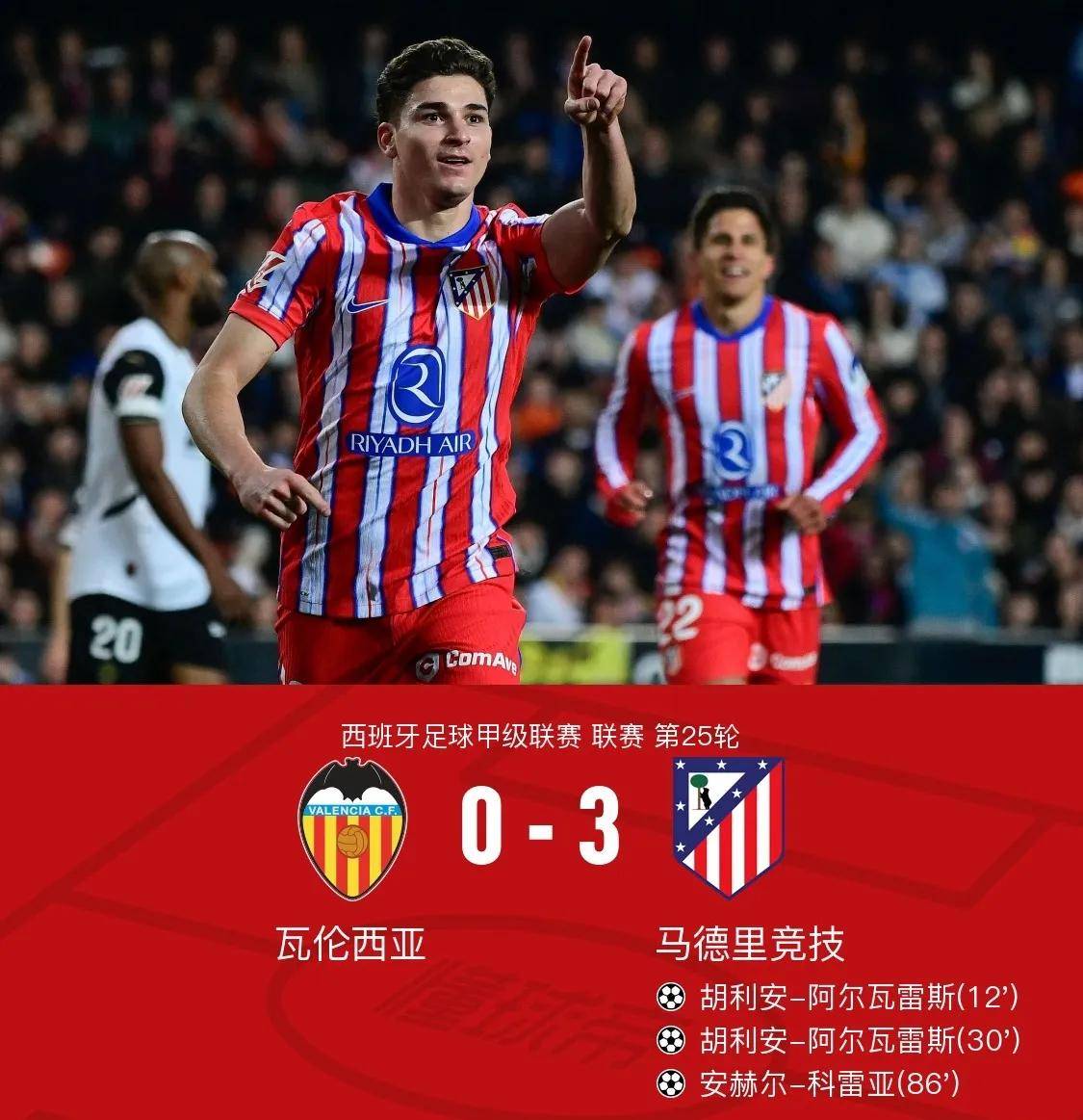 关于马德里竞技连续胜利,稳定排名西甲积分榜前列!的信息 关于马德里竞技连续胜利,稳定排名西甲积分榜前列!的信息